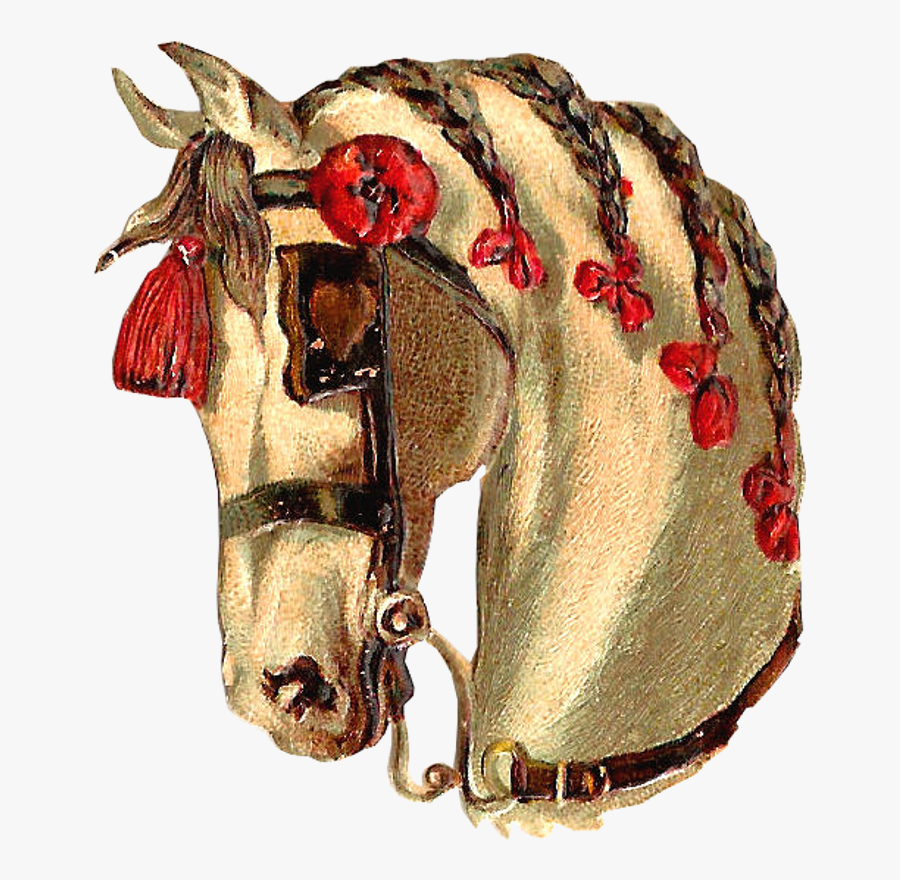 Vintage Horse Clipart, Transparent Clipart