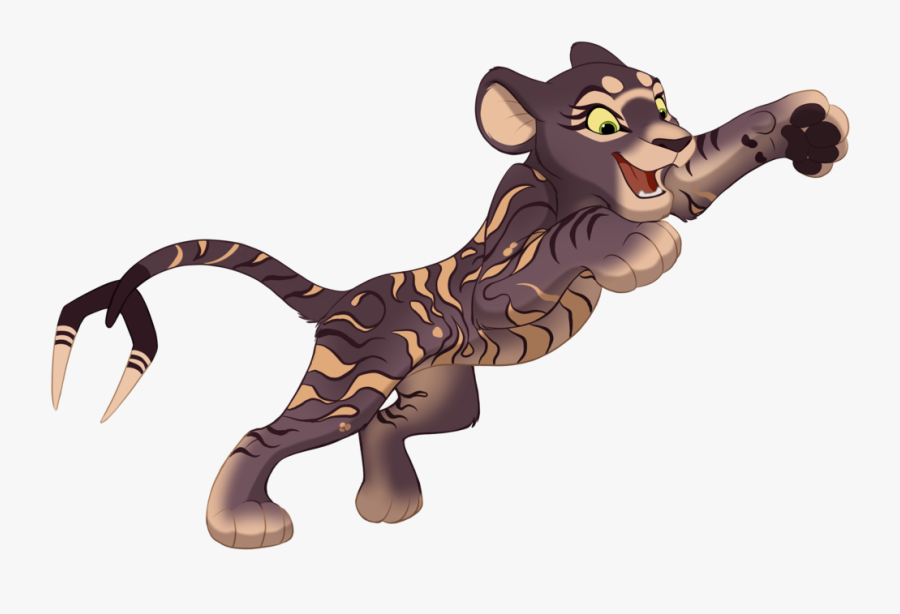Lion King Cubs, Transparent Clipart