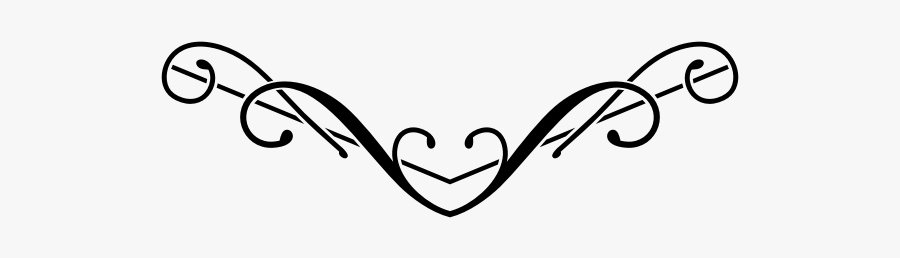 Fancy Elegant Divider - Transparent Background Fancy Dividers Transparent, Transparent Clipart