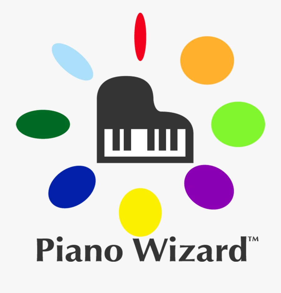 How The Introduction Of Colored Music Notes Enables - Piano Wizard, Transparent Clipart