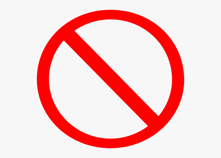 Circle Cross Out Png, Transparent Clipart