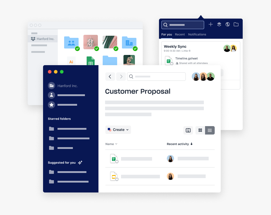 Dropbox Desktop App, Transparent Clipart