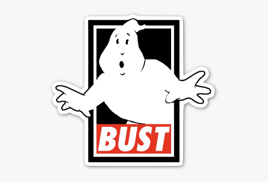 Obey Busters Sticker - Sticker Obey, Transparent Clipart