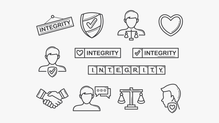 Integrity Icons Vector - Integridad Icon, Transparent Clipart