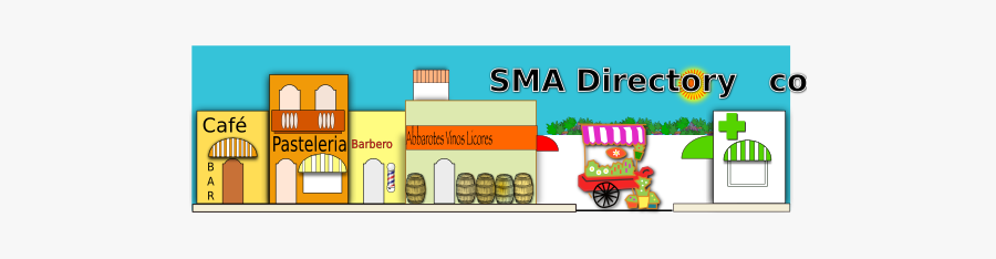 Mexico Merchant Row Stores - Graphic Design, Transparent Clipart