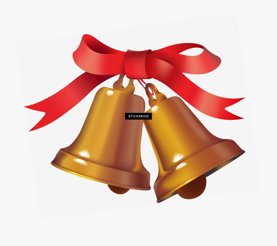 Bell Duo Christmas - Portable Network Graphics, Transparent Clipart
