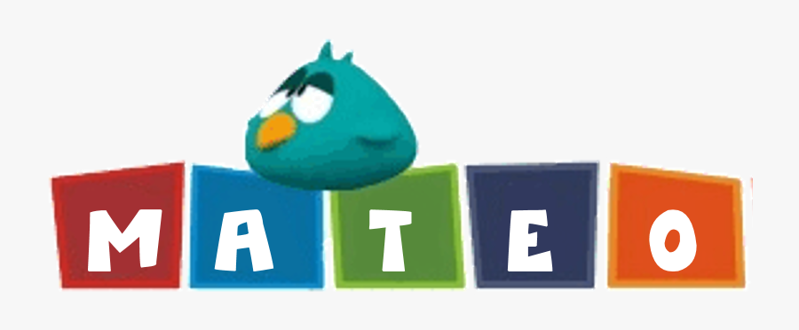 Number 1 Clipart Pocoyo - Mateo Letras Png, Transparent Clipart