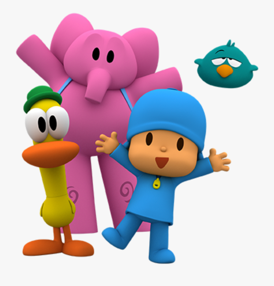 #pocoyo - Pocoyo Eli Y Pato, Transparent Clipart