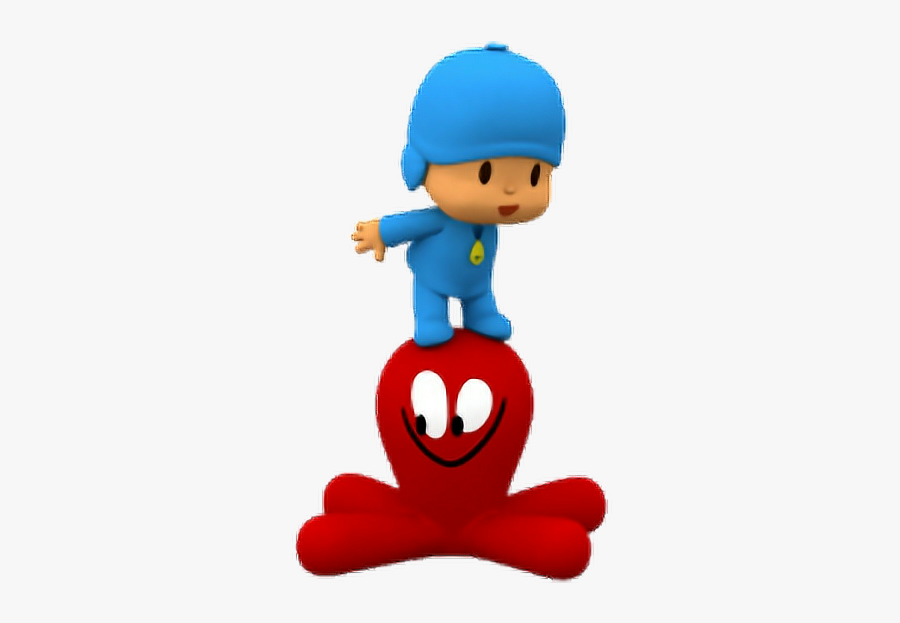 #pocoyo #pulpo #infant #children #tv #kid - Fondos De Cumpleaños De Pocoyo, Transparent Clipart