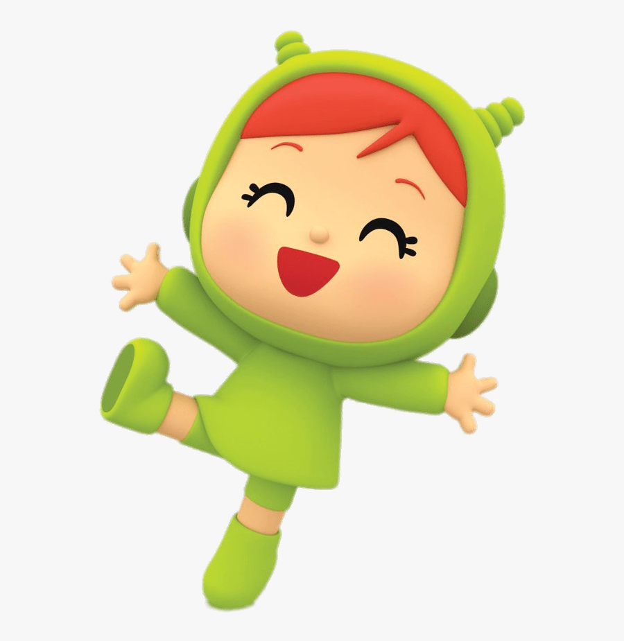 Nina Happy - Pocoyo Png, Transparent Clipart