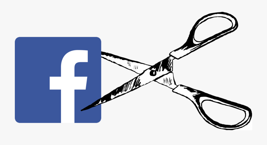 A Friend Of Mine Recently Left Facebook And Twitter - Scissor Things Clipart Black And White, Transparent Clipart