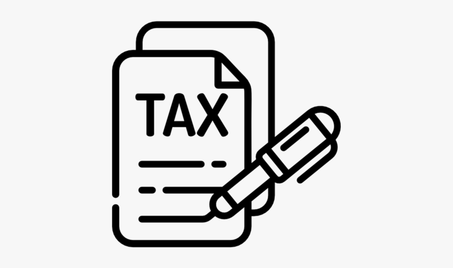 Tax Icon, Transparent Clipart