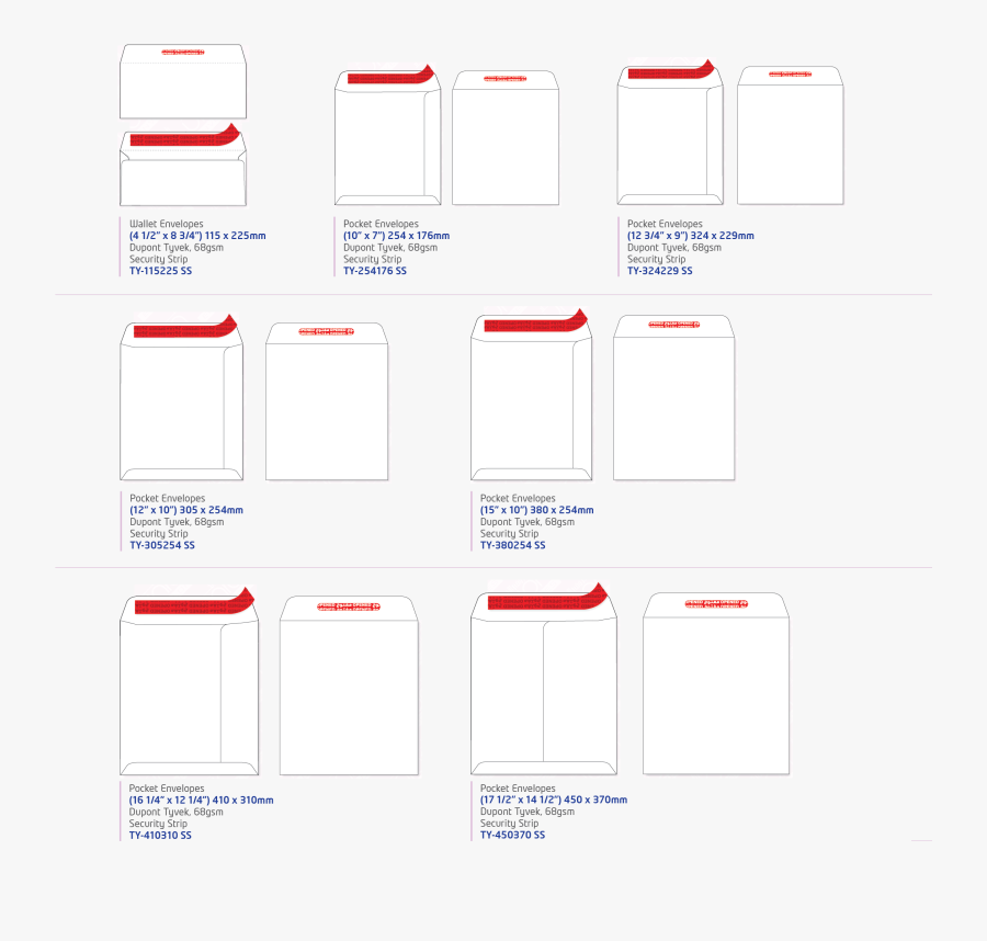 Pocketwall1 - Envelope Template For 450mm X 370mm, Transparent Clipart