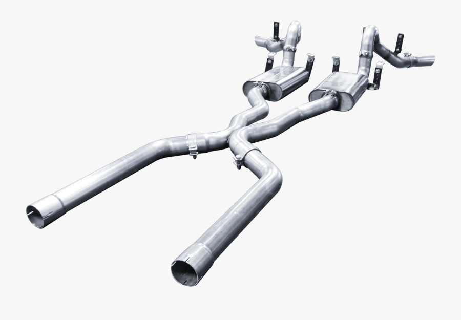 G-body Headers Back Exhaust System"
 Class= - Exhaust System, Transparent Clipart
