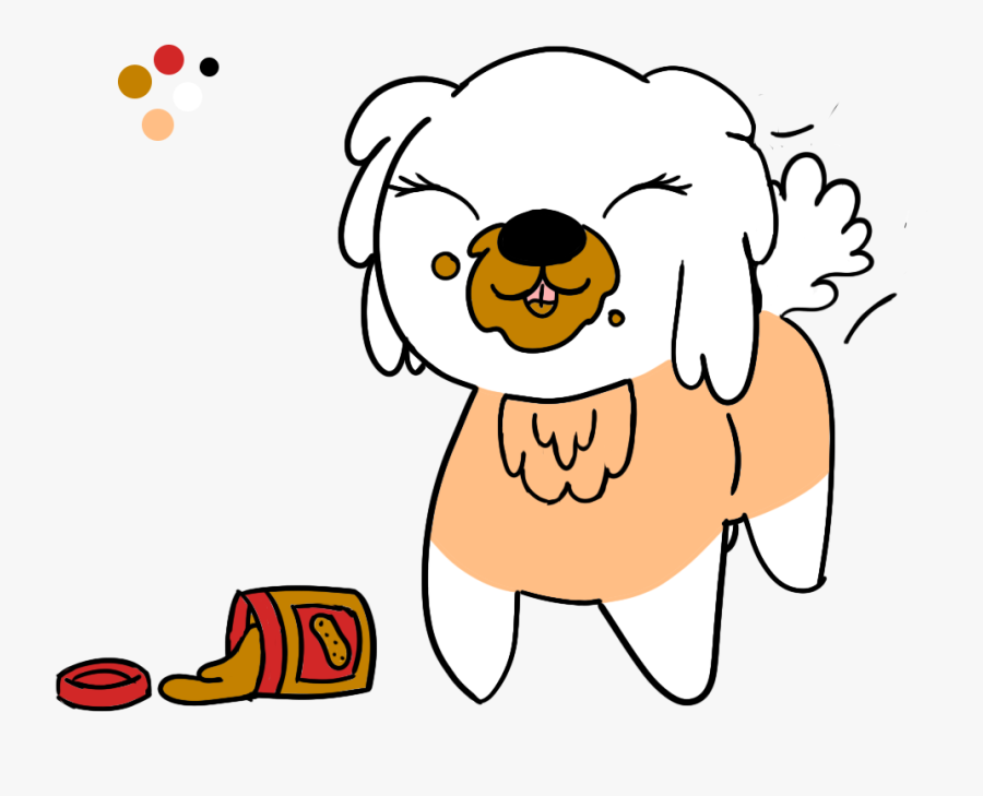This Is My Shih Tzu/pekingese Dog Sweet Pea Artwork - Cartoon, Transparent Clipart