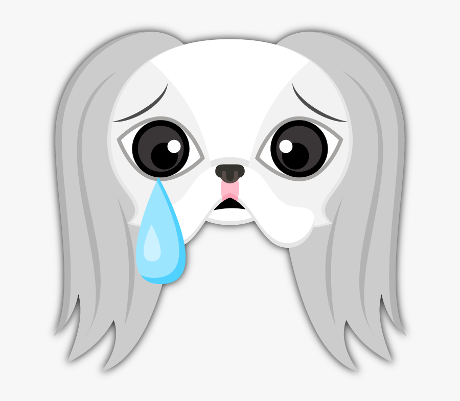Japanese Chin Emoji Stickers Are You A Japanese Chin - Clip Art, Transparent Clipart