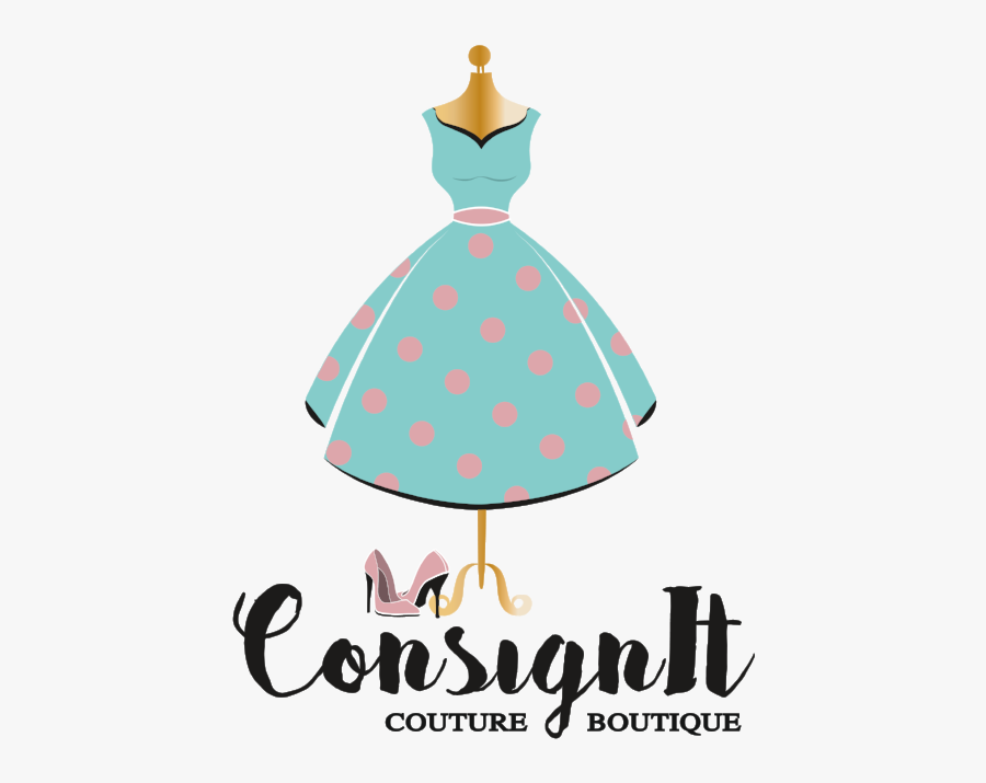 10215 Consignit Couture Boutique Logo Final - Boutique Png, Transparent Clipart