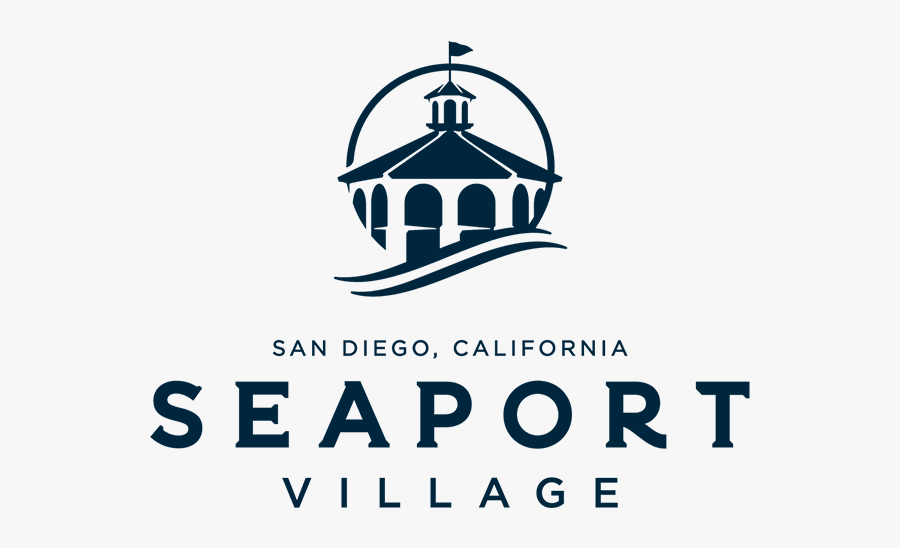 Primary Logo - Seaport Village San Diego Logo, Transparent Clipart