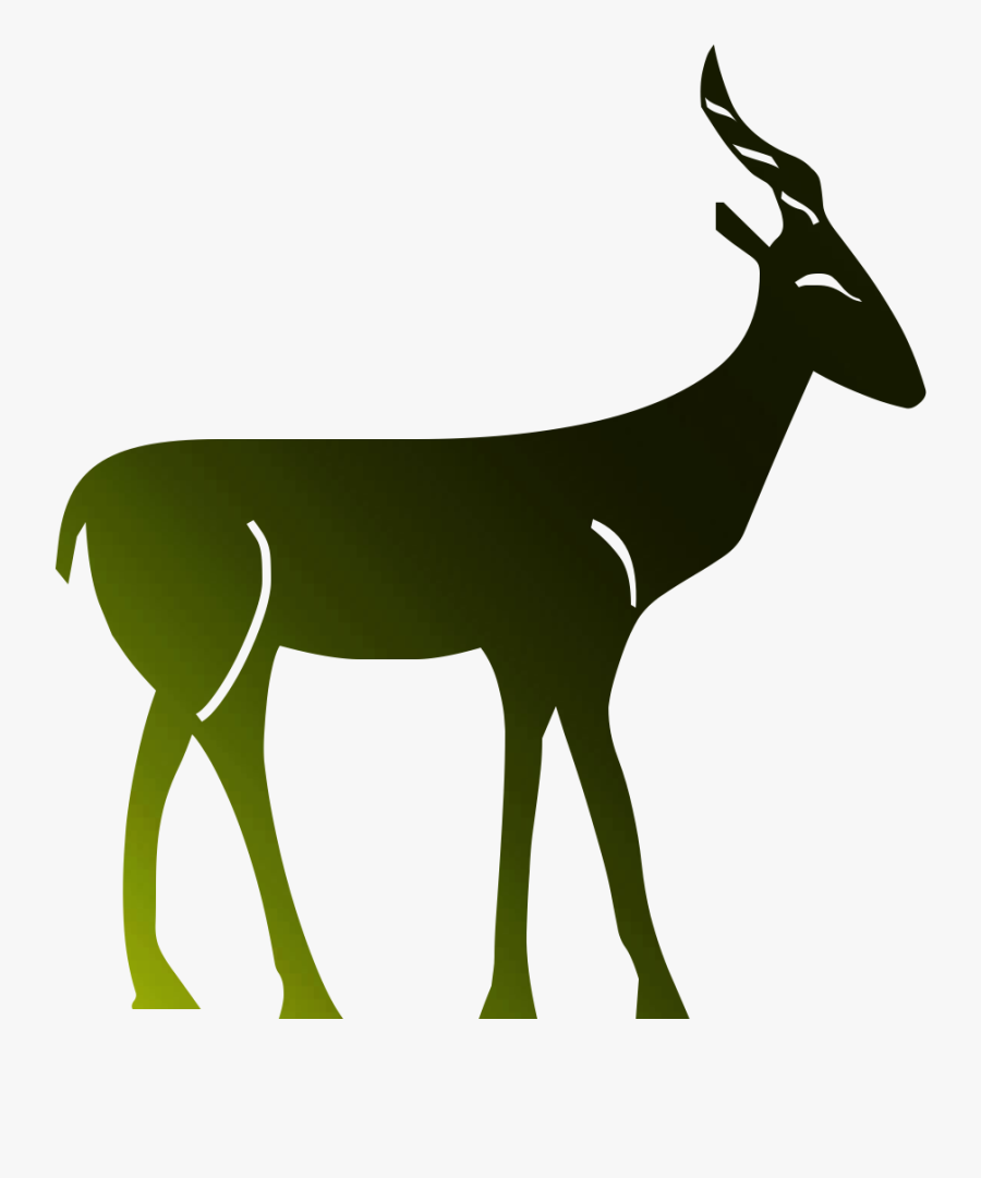 Reindeer Vector Graphics Clip Art Illustration - Deer, Transparent Clipart