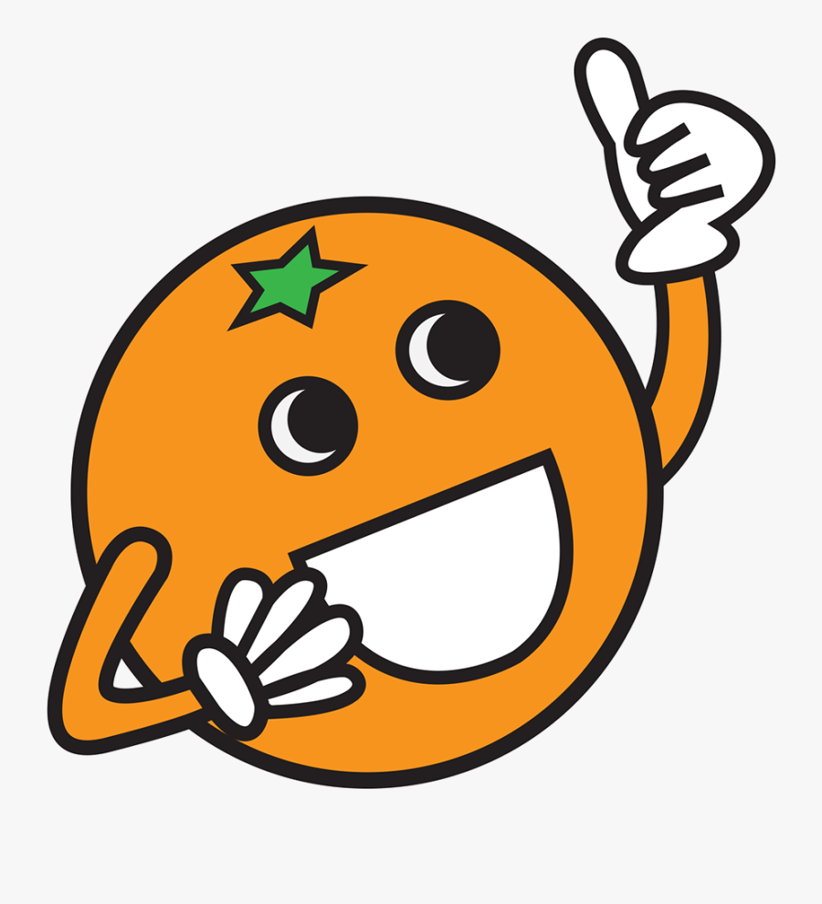 Fanta,mascot,clipart - Smiley, Transparent Clipart