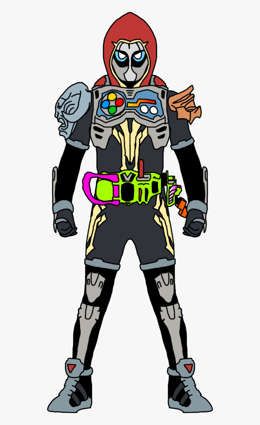 Contest Entry Kamen Rider - Kamen Rider Ex Aid Drive, Transparent Clipart