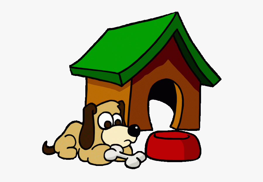 Dog House Clipart - Outside Dog House Clipart, Transparent Clipart