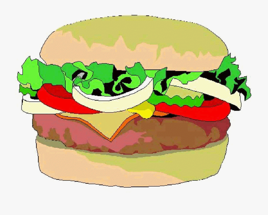 Beef Burgers Clip Art Clipart Free Download - Hamburger Clip Art, Transparent Clipart