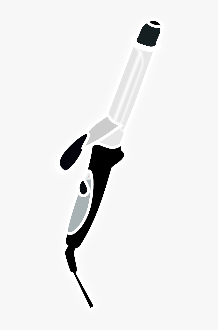 Curling Iron Clip Art, Transparent Clipart