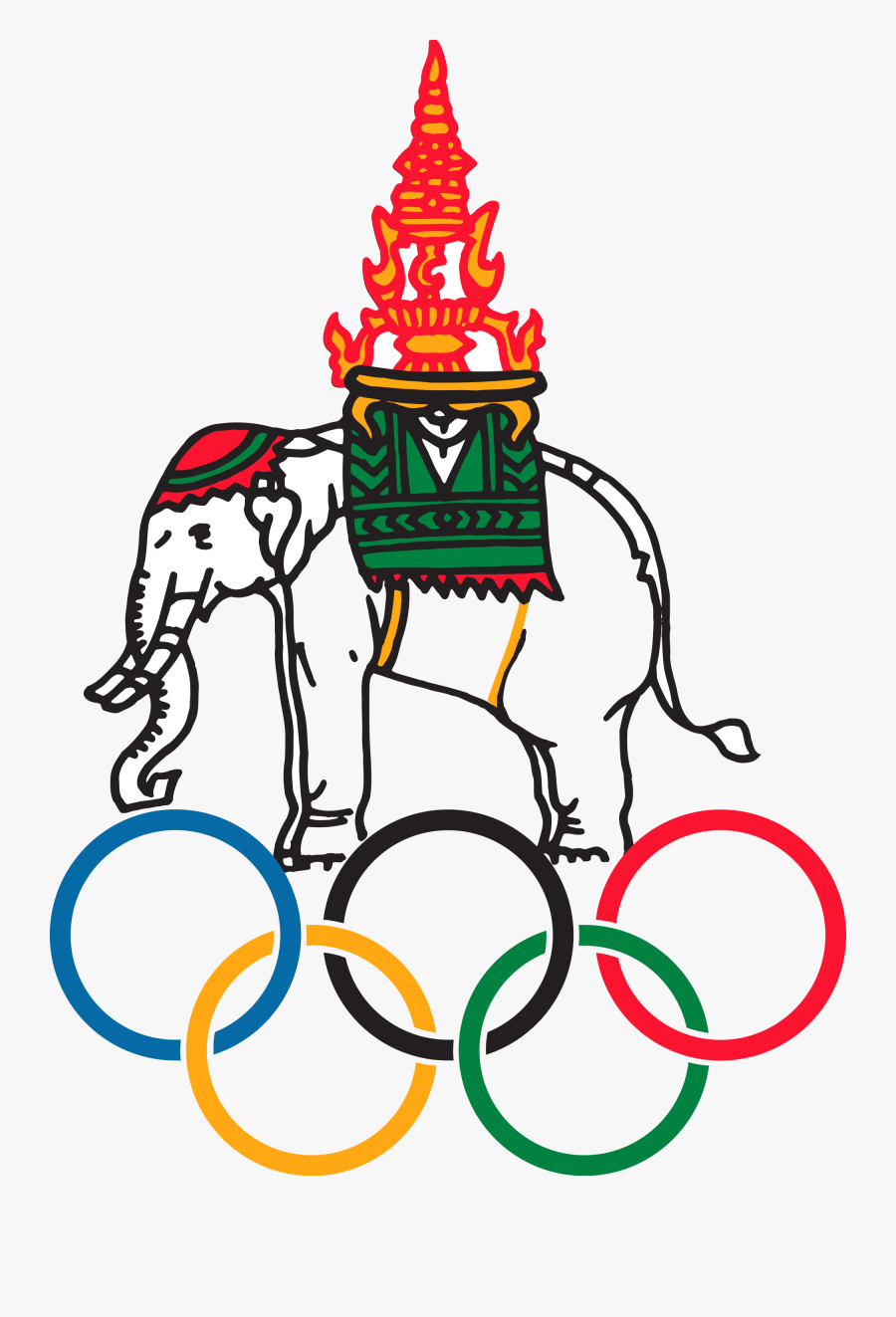 National Olympic Committee Of Thailand Sport Logos - National Olympic Committee Of Thailand, Transparent Clipart