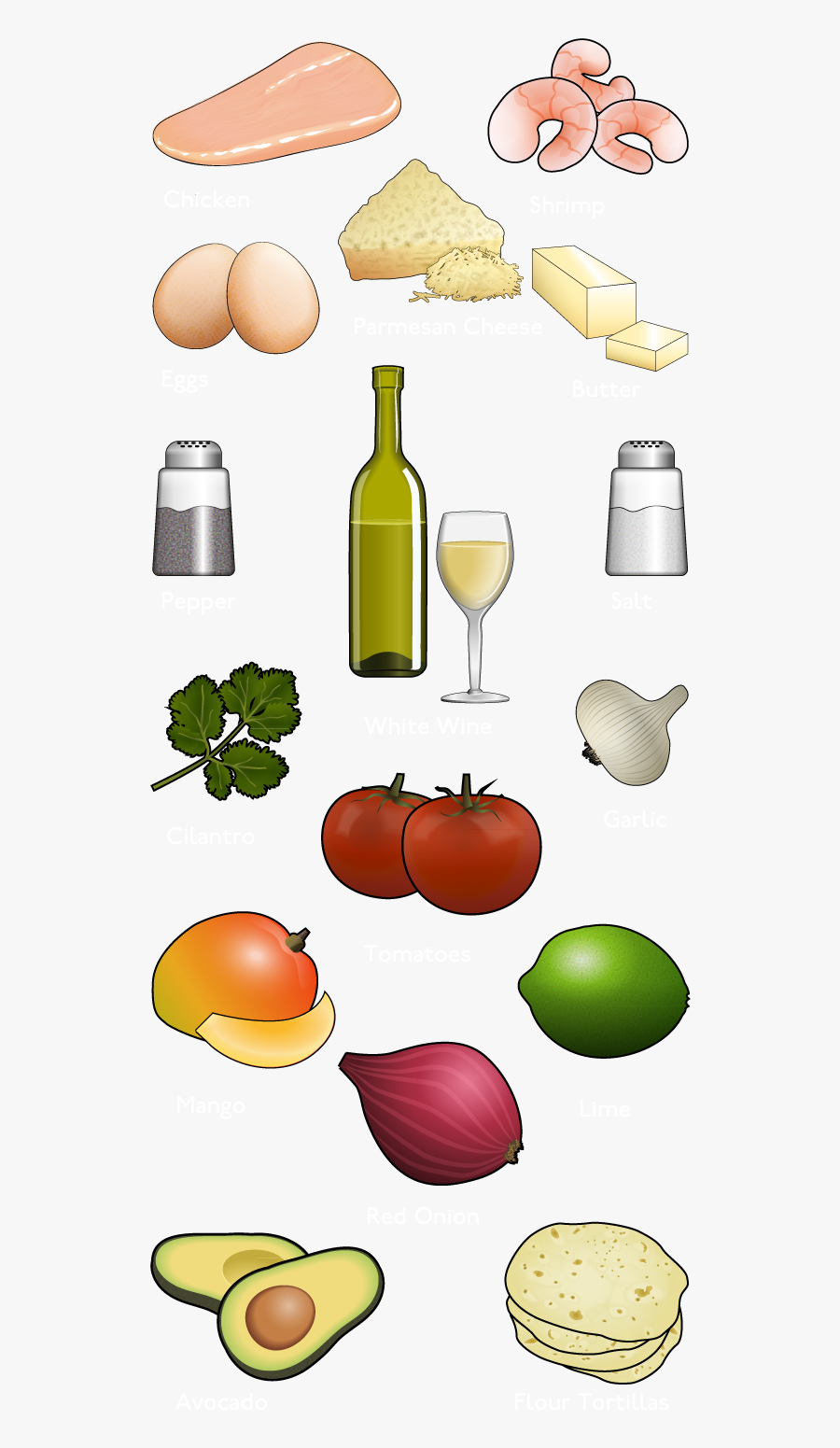 Vector Food Illustrations - Watercolor Holly Exley Food, Transparent Clipart