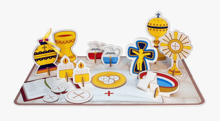 Catholic Mass Toy Set, Transparent Clipart