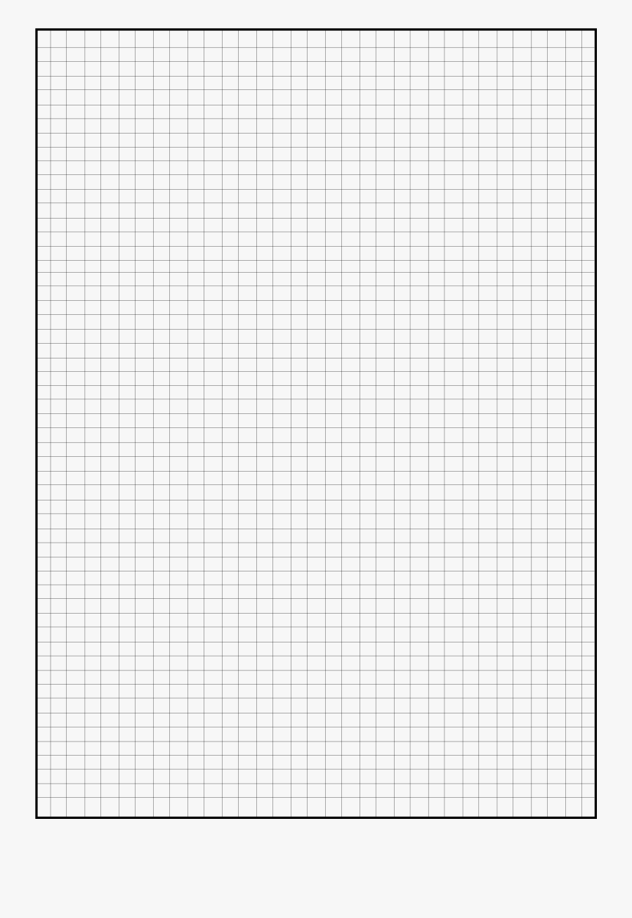 Transparent Centimeter Clipart - Printable Grid Paper 5mm, Transparent Clipart