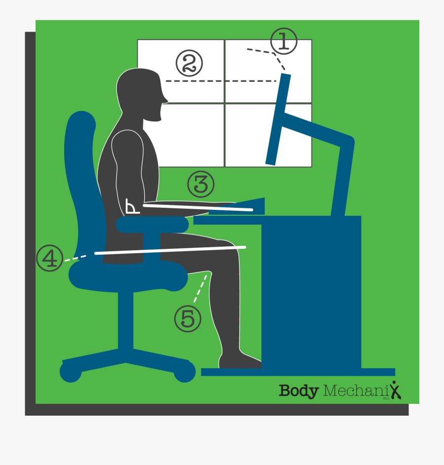 Adjust Your Desk Easy - Chair, Transparent Clipart
