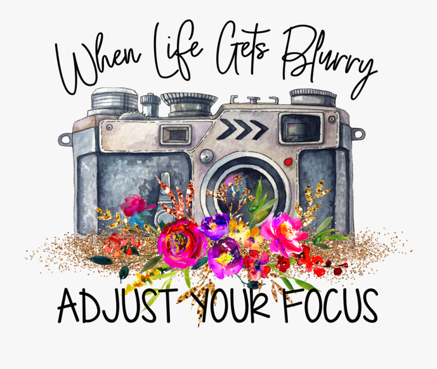 Painted Picture Of A Camera, Transparent Clipart