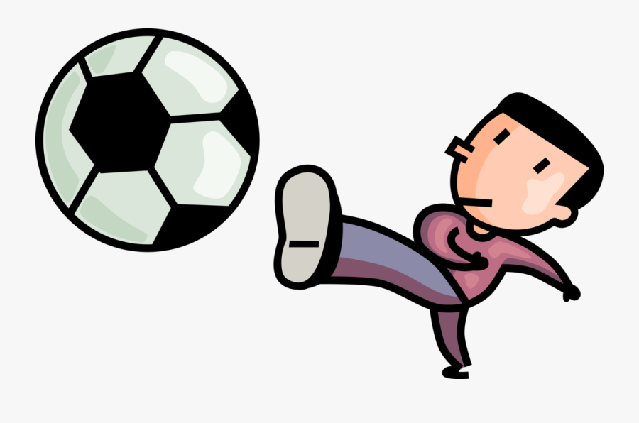 Vector Illustration Of Sport Of Soccer Football Player, Transparent Clipart