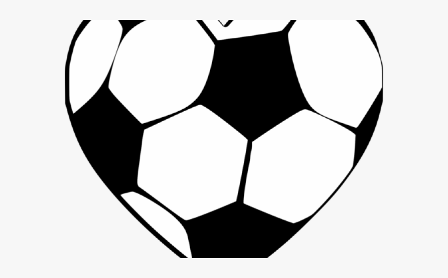 Transparent Clipart Of A Soccer Ball - Soccer Ball Silhouette Png, Transparent Clipart