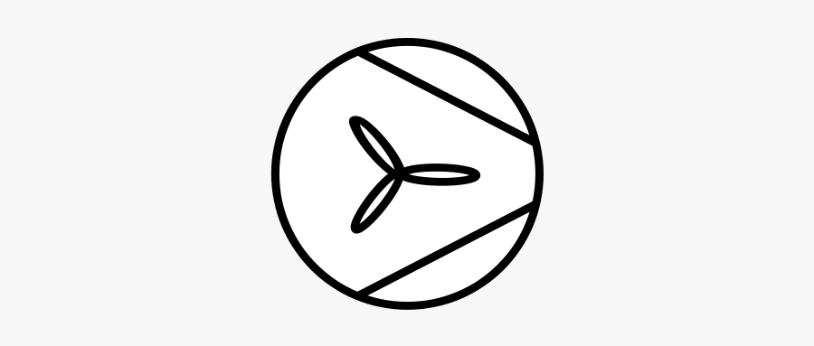 P&id Symbol For A Fan, Transparent Clipart