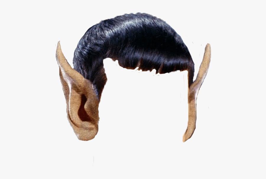 Vulcan Spock Hair - Spock Hair Png, Transparent Clipart