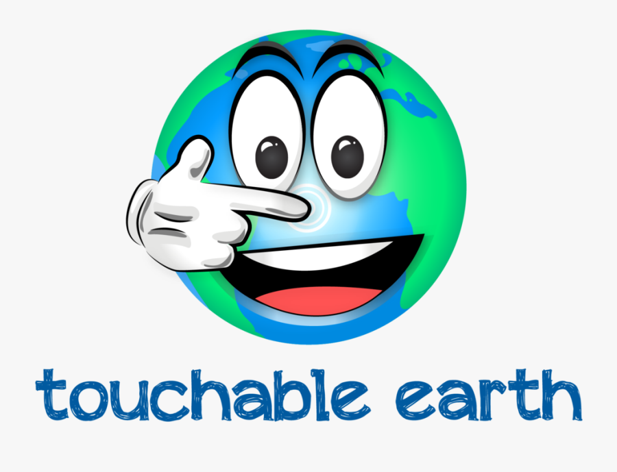 Wide Page Touchable Earth Logo - Smiley, Transparent Clipart