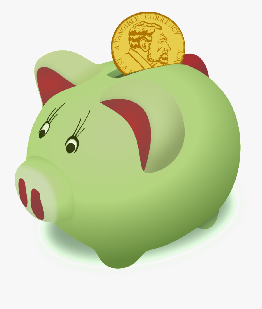Tips On Managing Your - Piggy Bank Clip Art, Transparent Clipart