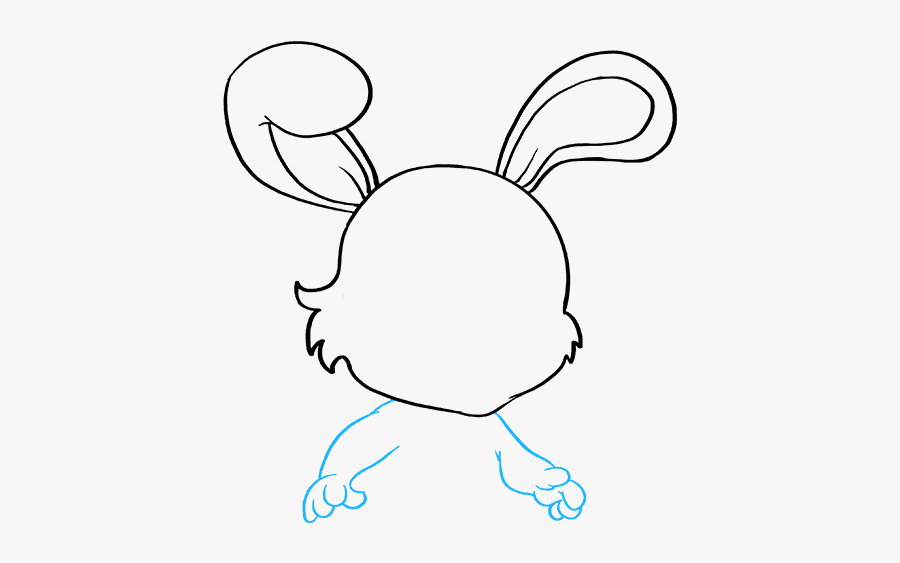 How To Draw Baby Bunny, Transparent Clipart