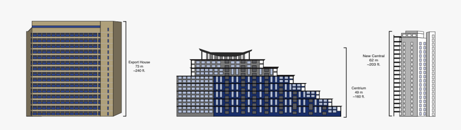 Woking Tallest Building, Transparent Clipart