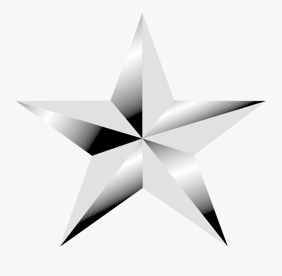 Silver Star Png Image - Silver Star Png, Transparent Clipart