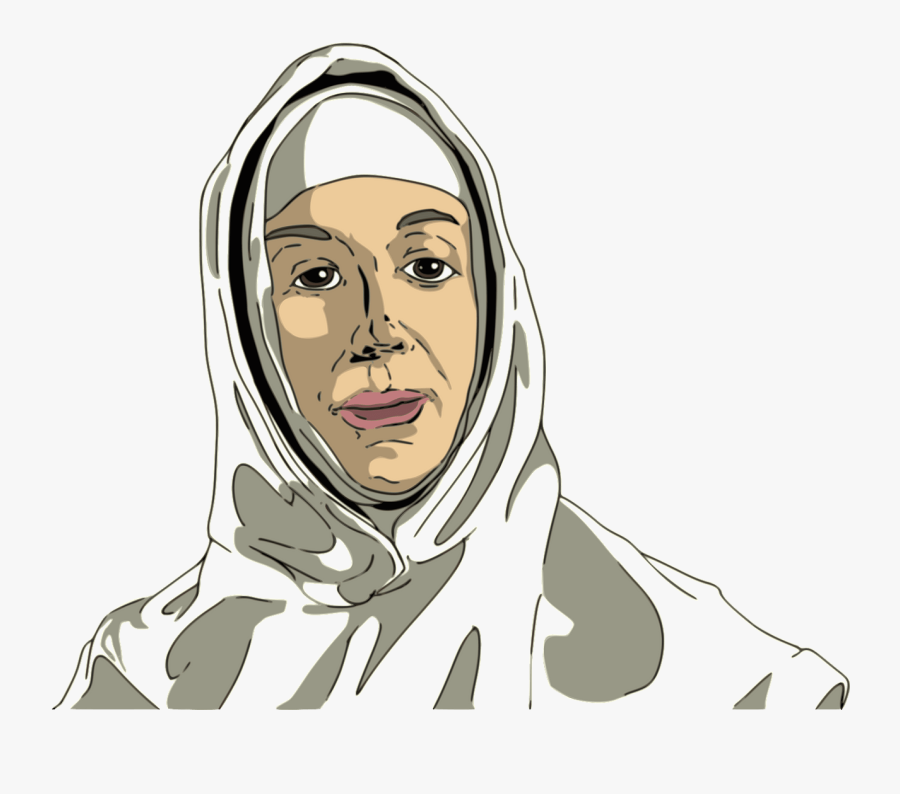Desenho De Freiras, Transparent Clipart