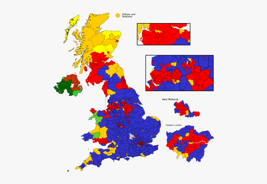 General Election Map Uk , Free Transparent Clipart - ClipartKey