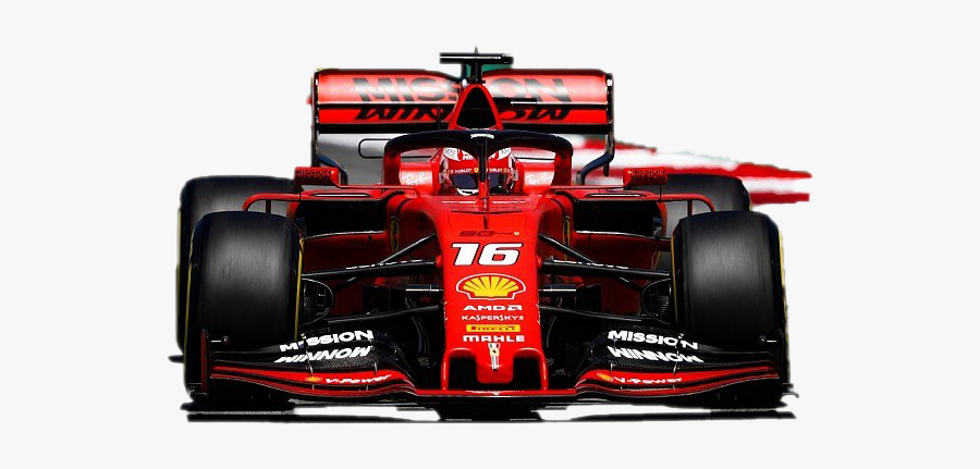 Red Formula 1 Png Clipart Background - 2019 Ferrari F1 Car, Transparent Clipart
