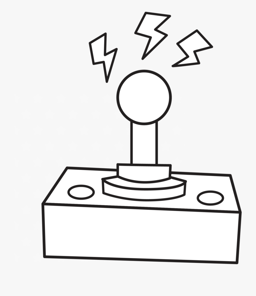 Video Game Controller Custom Cover Engraving - Line Art, Transparent Clipart