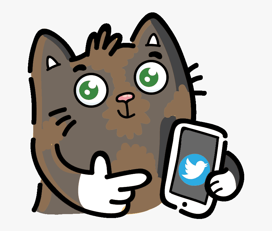 Cat Yawns, Transparent Clipart