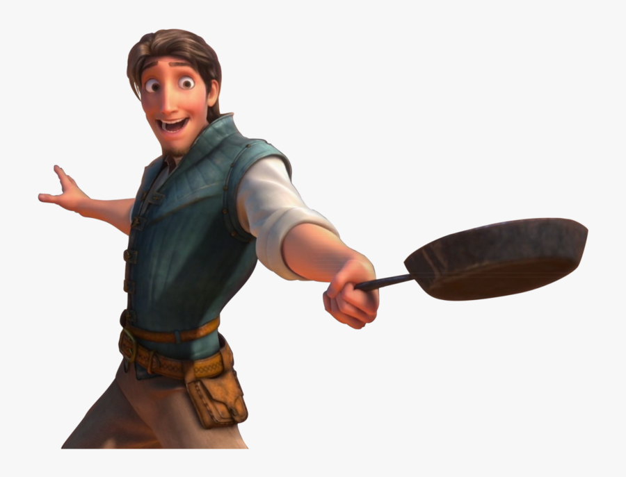 Flynn Rider Png Background Image - Flynn Rider With Pan, Transparent Clipart