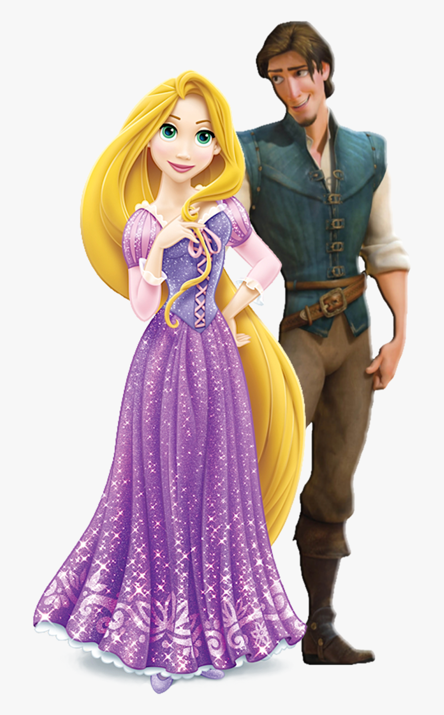 Rapunzel Merida Princess Aurora Belle Flynn Rider - Rapunzel Original Disney Princess, Transparent Clipart